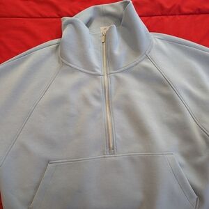 CALIA by Carrie Underwood Light Blue Half-Zip Hoodie